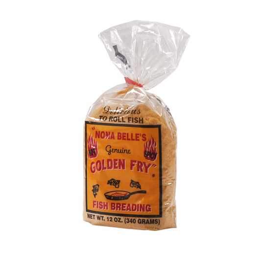 Nona Belle's Golden Fry Louisiana Style Cajun Fish Fry and All Purpose Breading - 12 Oz