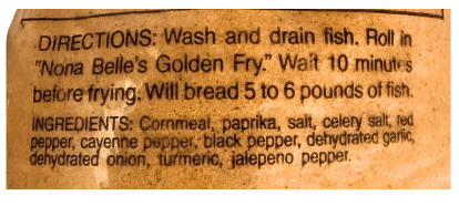 Nona Belle's Golden Fry - Hot & Spicy (12 oz)