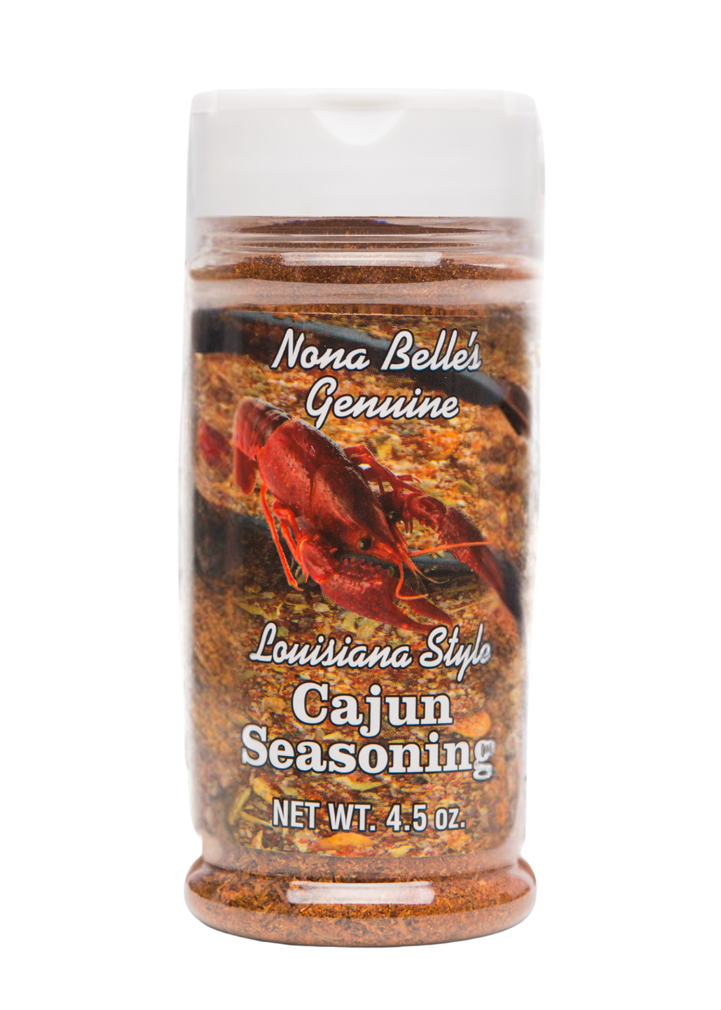 Nona Belle's Genuine Cajun Seasoning - 4.5 oz Jar