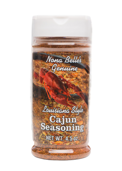 Nona Belle's Genuine Cajun Seasoning - 4.5 oz Jar
