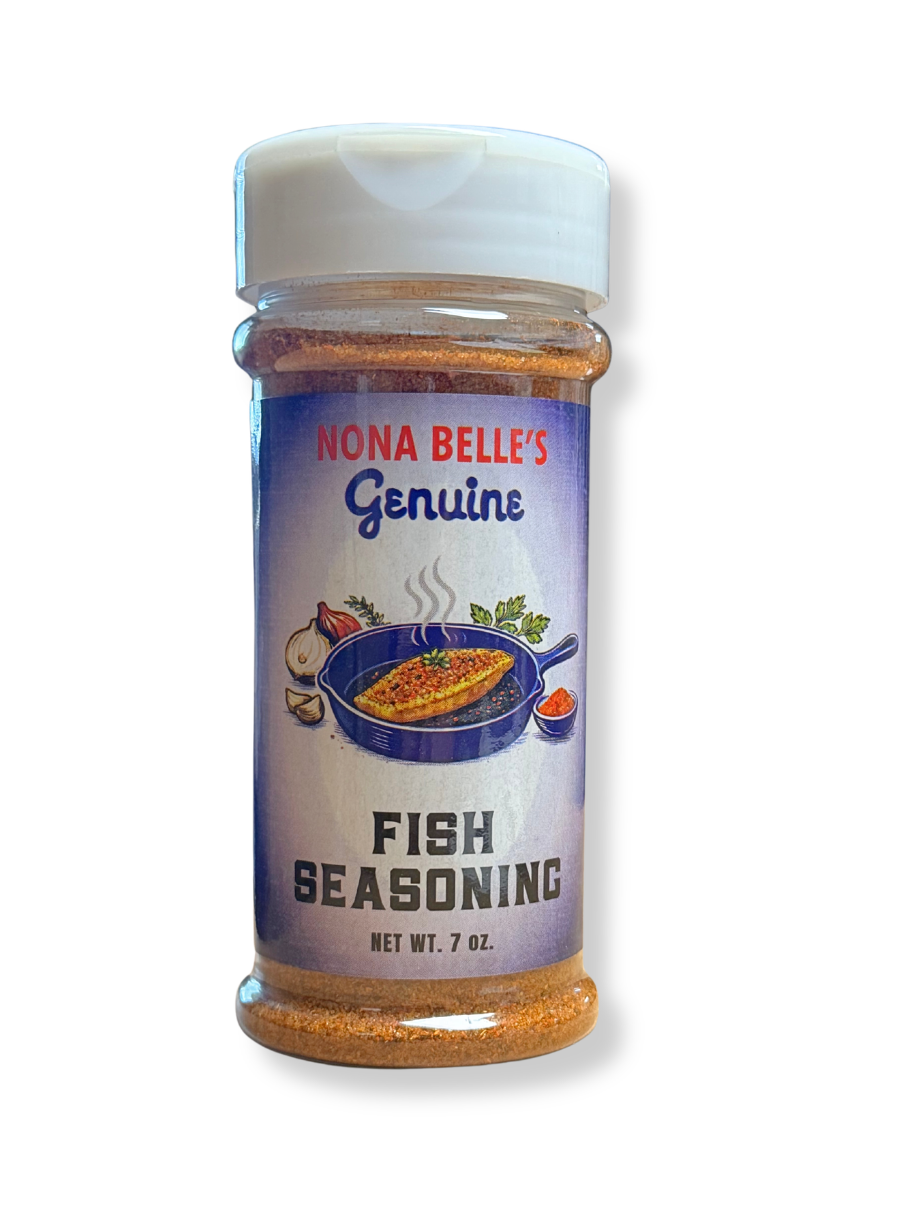 Nona Belle's Genuine Fish Seasoning - 7 oz