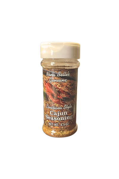 Nona Belle's Genuine Cajun Seasoning - 4.5 oz Jar